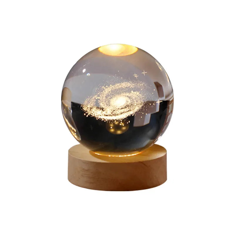 Solar System 3D Crystal Sphere™